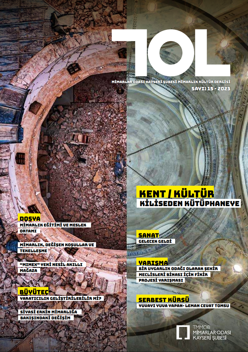 TOL 15. Sayı 2023 — 15.SAYI 2023